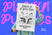 Rolly Pulfy - Playful Hybrid Sans, a Handwritten Font by Namara Creative Studio (Thumbnail 2 of 12)