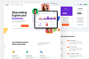 Sabric - SaaS Figma Template, an UI Kit Template by FinestDevs (Thumbnail 6 of 8)