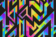 Rainbow. Seamless pattern pack., a Pattern Graphic by Gudiny (Thumbnail 4 of 13)