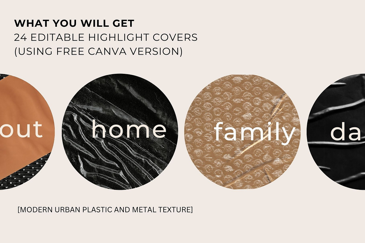 Instagram Highlight Cover Template, a Social Media Template by LuckPicture (Photo 2 of 4)