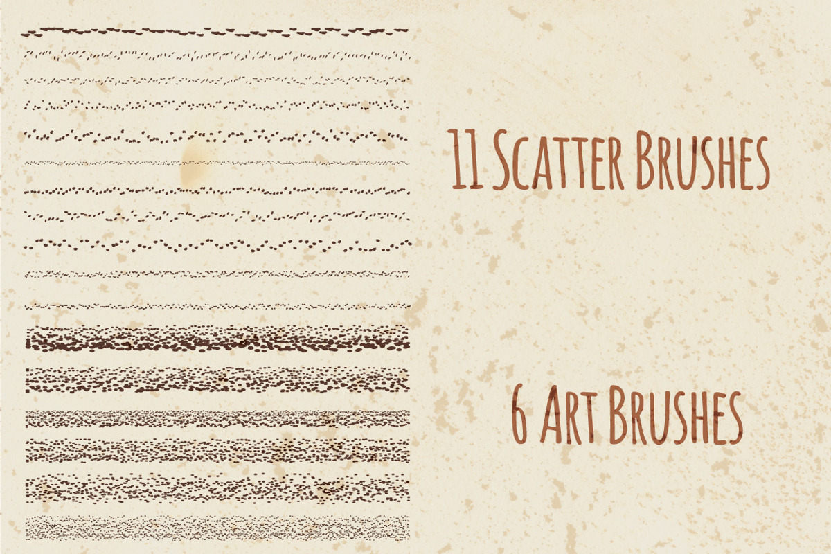 Stipple Effect set for Illustrator, a Brush Add-On by Transfuchsian (Photo 2 of 3)