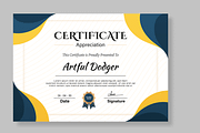 Certificate Template for Award, a Stationery Template by MightyDesign (Thumbnail 2 of 6)