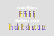 Sansterdam Color Font, a Sans Serif Font by NREY (Thumbnail 3 of 6)