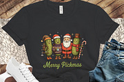 Funny Pickle Christmas PNG, an Illustration by designcity5 (Thumbnail 5 of 8)