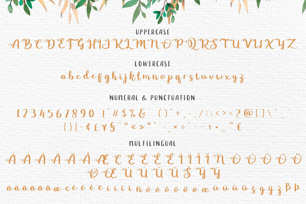Betty Rose - Handwritten Font, a Script Font by Craft Supply Co. (Photo 9 of 11)