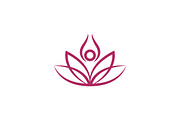 20 Logo Yoga Templates Bundle, a Branding & Logo Template by Friendesigns (Thumbnail 16 of 21)