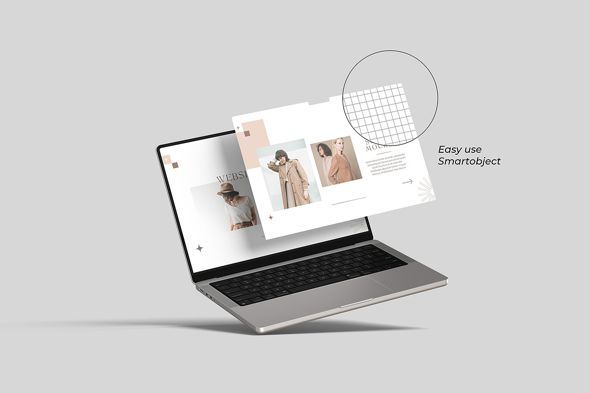 Laptop Screen Website Mockup, a Mac Mockup by graphicpages (Photo 4 of 16)