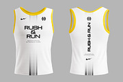 Men’s Running Singlet Mockup, a Shirt Mockup by SLAB! Design (Thumbnail 2 of 3)