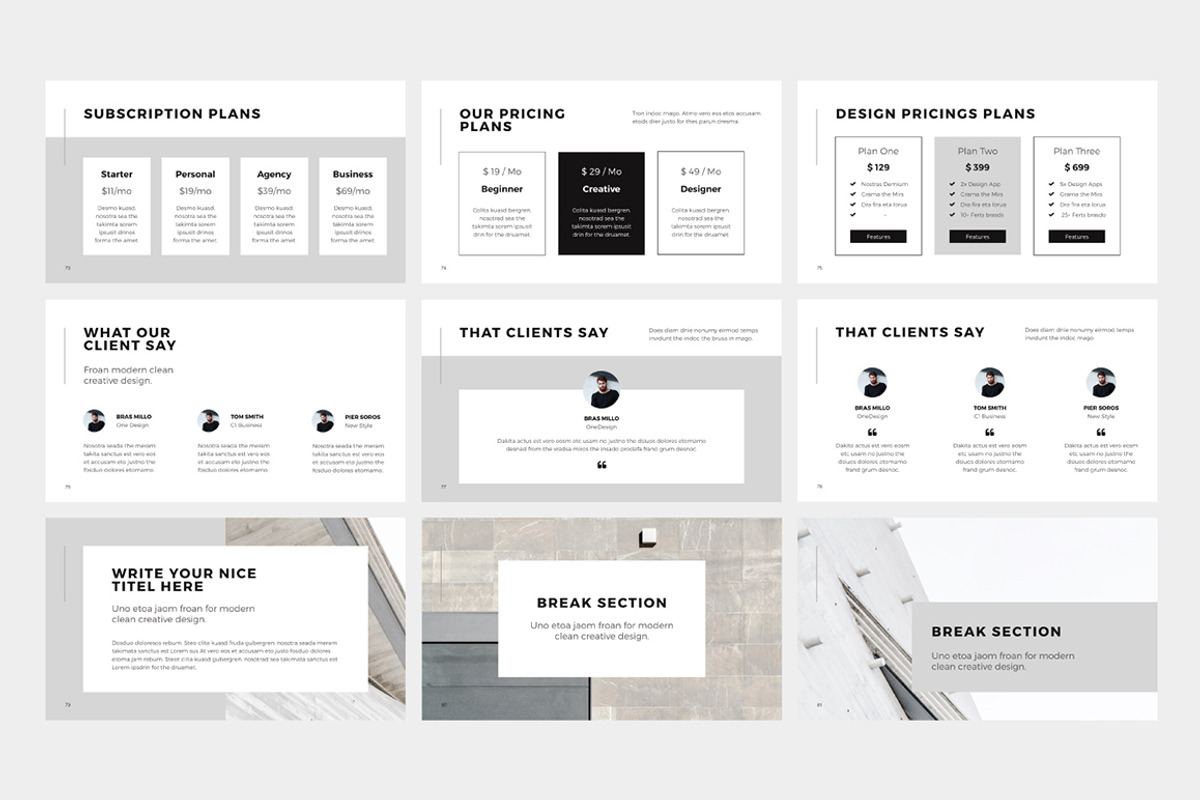 NORS Google Slides Template + Bonus, a Presentation Template by PixaSquare (Photo 13 of 19)