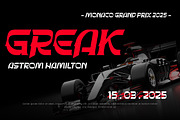 Festar - Sport Racing Car, a Sans Serif Font by twinstd (Thumbnail 3 of 7)