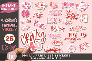 Valentine's Day Sticker Pack PNG