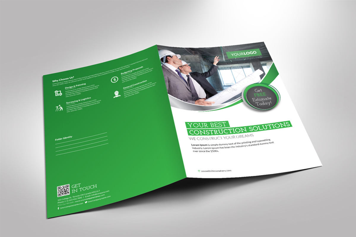Presentation Folder, a Stationery Template by RQ Designs (Photo 7 of 7)