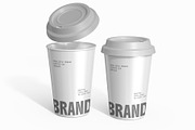 Takeaway Paper Coffee Cup Mockup PSD, a Product Mockup by graphypix (Thumbnail 3 of 4)