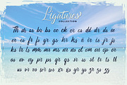 White Monkey, a Script Font by alit design (Thumbnail 8 of 15)