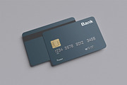 Credit Card mockup, a Merchandise Mockup by xavier_studio (Thumbnail 3 of 5)