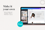 Eva Email Signature Canva Template, a Templates & Theme by The Canva Template Shop (Thumbnail 3 of 4)