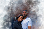 Couples Portrait From Photo, an Action Add-On by Photoshop Action (Thumbnail 12 of 12)