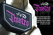 Ventralie, a Blackletter Font by Vintage Division (Thumbnail 7 of 10)