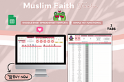 Simple Muslim Faith Tracker, a Templates & Theme by bellaROSEworkshop (Thumbnail 6 of 6)