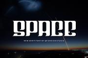 Space Authen - Serif Font, a Serif Font by QR Design Studio (Thumbnail 3 of 7)