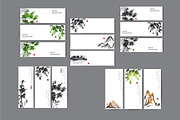 Japanese ink painting sumi-e, part 3, an Illustration by Elina_Li (Thumbnail 10 of 11)