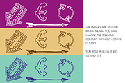 Arrows - vector illustration set, a Work Illustration by Renée from Studio neetje (Thumbnail 4 of 4)
