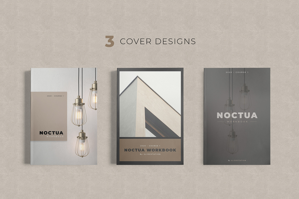 Noctua Workbook Template, a Brochure Template by SlideStation (Photo 7 of 18)