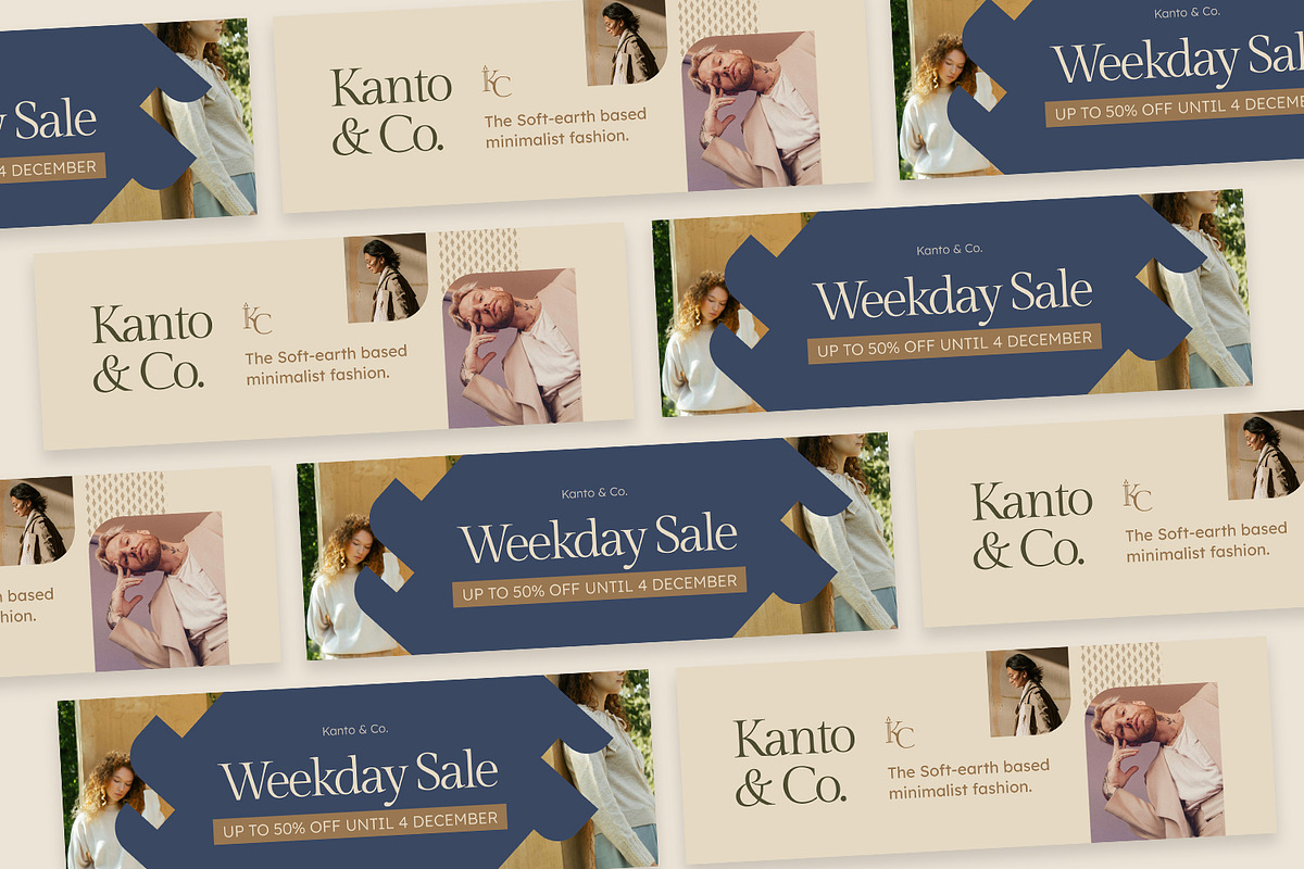 Weeksale - Twitter Header, a Social Media Template by Fannan Studio (Photo 3 of 3)