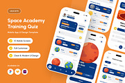 Astroquest - Space Academy Quiz App, an App Template by productype1 (Thumbnail 1 of 5)