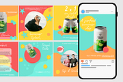 Summer Refreshing Instagram Post, a Social Media Template by Cam Design (Thumbnail 3 of 4)