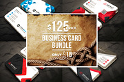 25 Business Card Bundle, a Business Card Template by GenerousArt (Thumbnail 1 of 8)