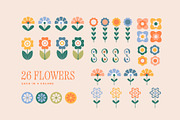 Blossom - Patterns, Shapes & Frames, a Pattern Graphic by Basia Stryjecka (Thumbnail 30 of 35)