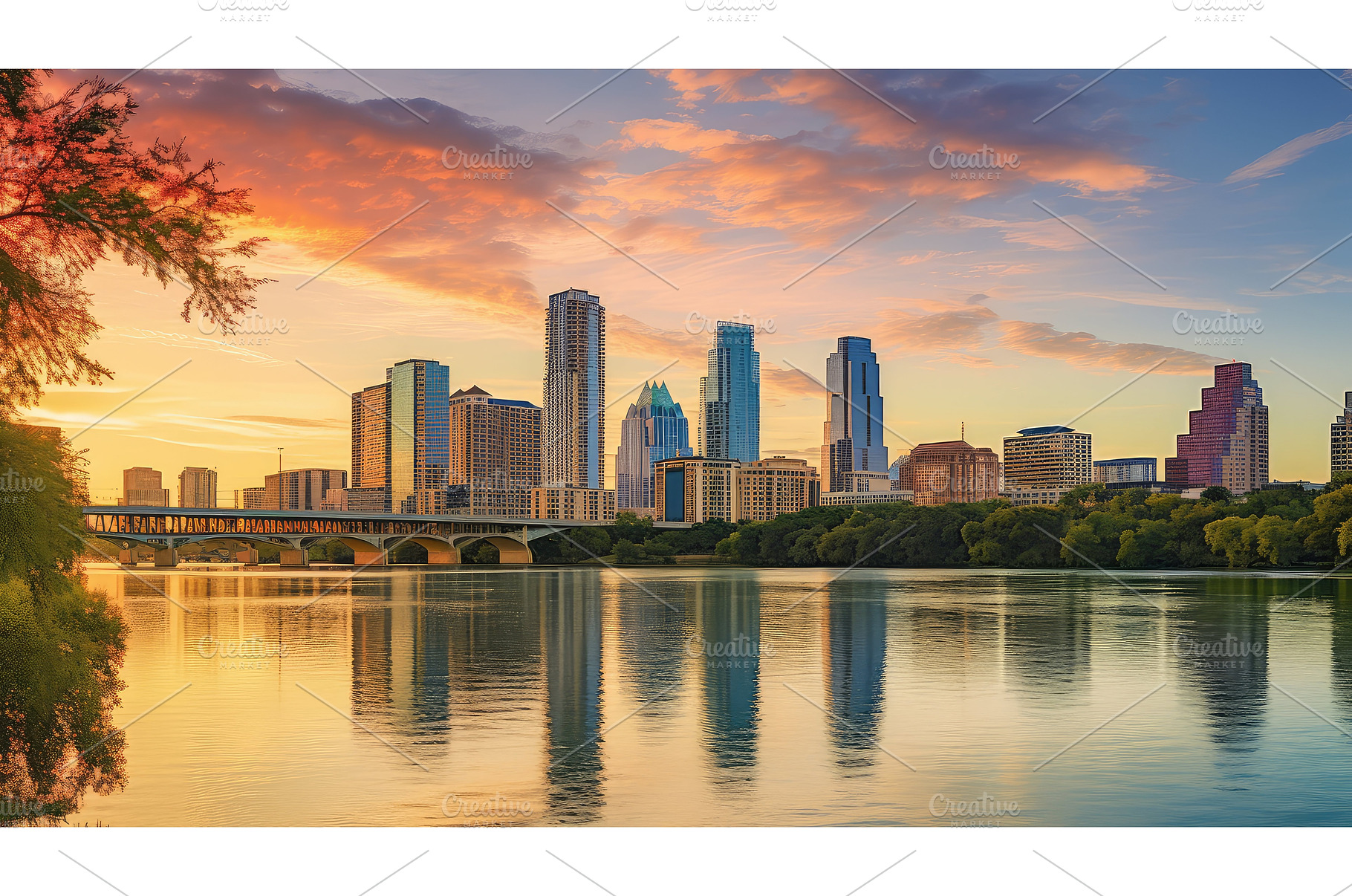 recreation austin lady bird lake ai, a Sports & Recreation Photo by pikepicture