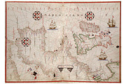 Antique Nautical Charts, a Texture Graphic by Blue Line Design (Thumbnail 4 of 21)