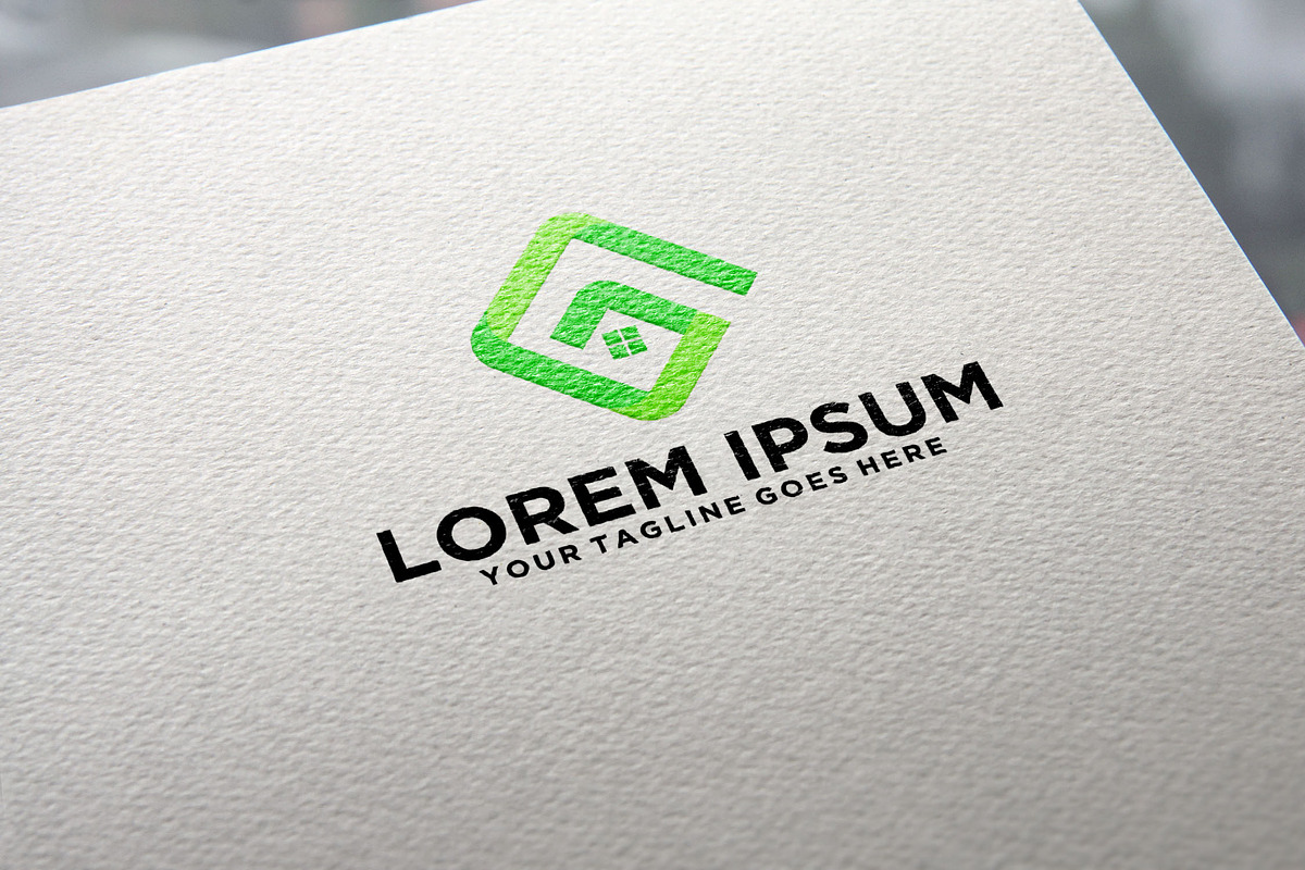 Green House letter G logo, a Branding & Logo Template by REDVY CREATIVE