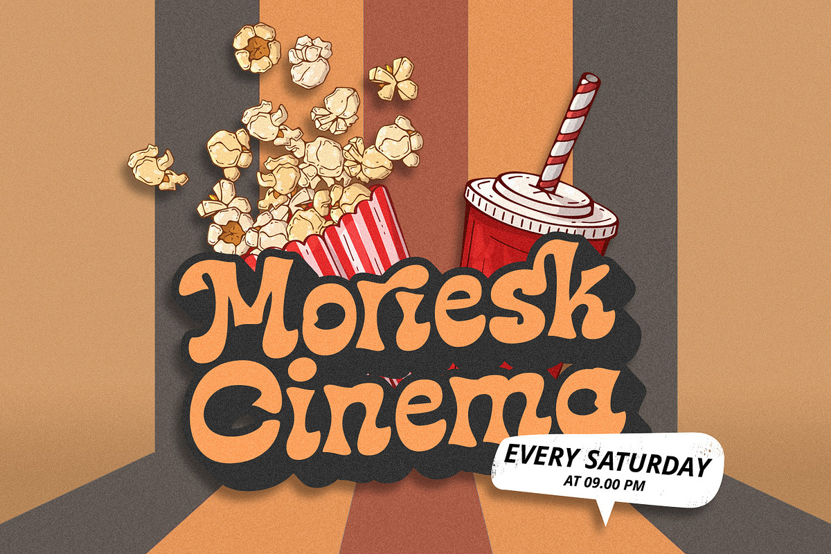Big Flask, a Script Font by Vintage Division (Photo 4 of 10)