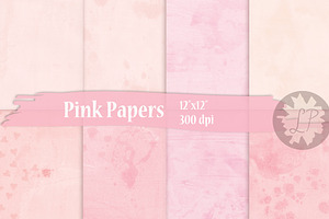 Delicate Pink Papers