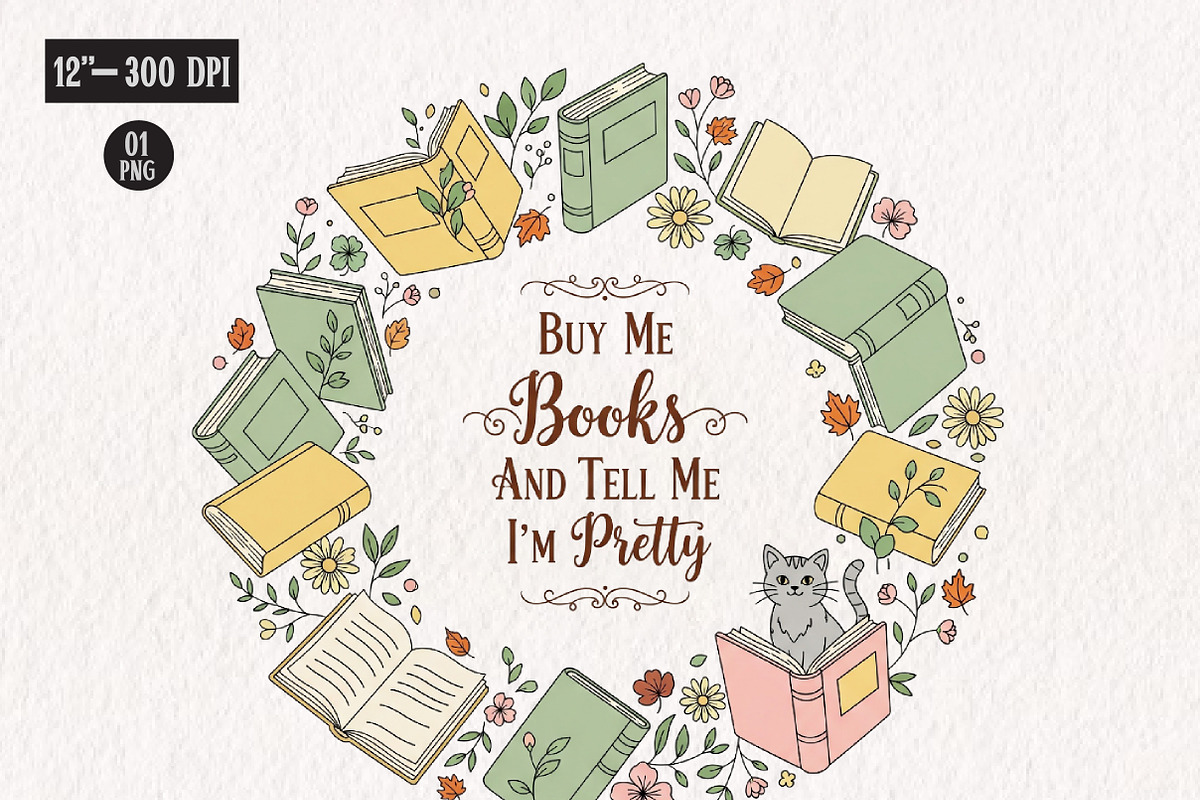 Reading Books Sublimation Bundle PNG, an Illustration by CreationArt (Photo 15 of 16)