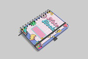 Notebook Mockup, a Mockup by DxSLEX (Thumbnail 2 of 5)