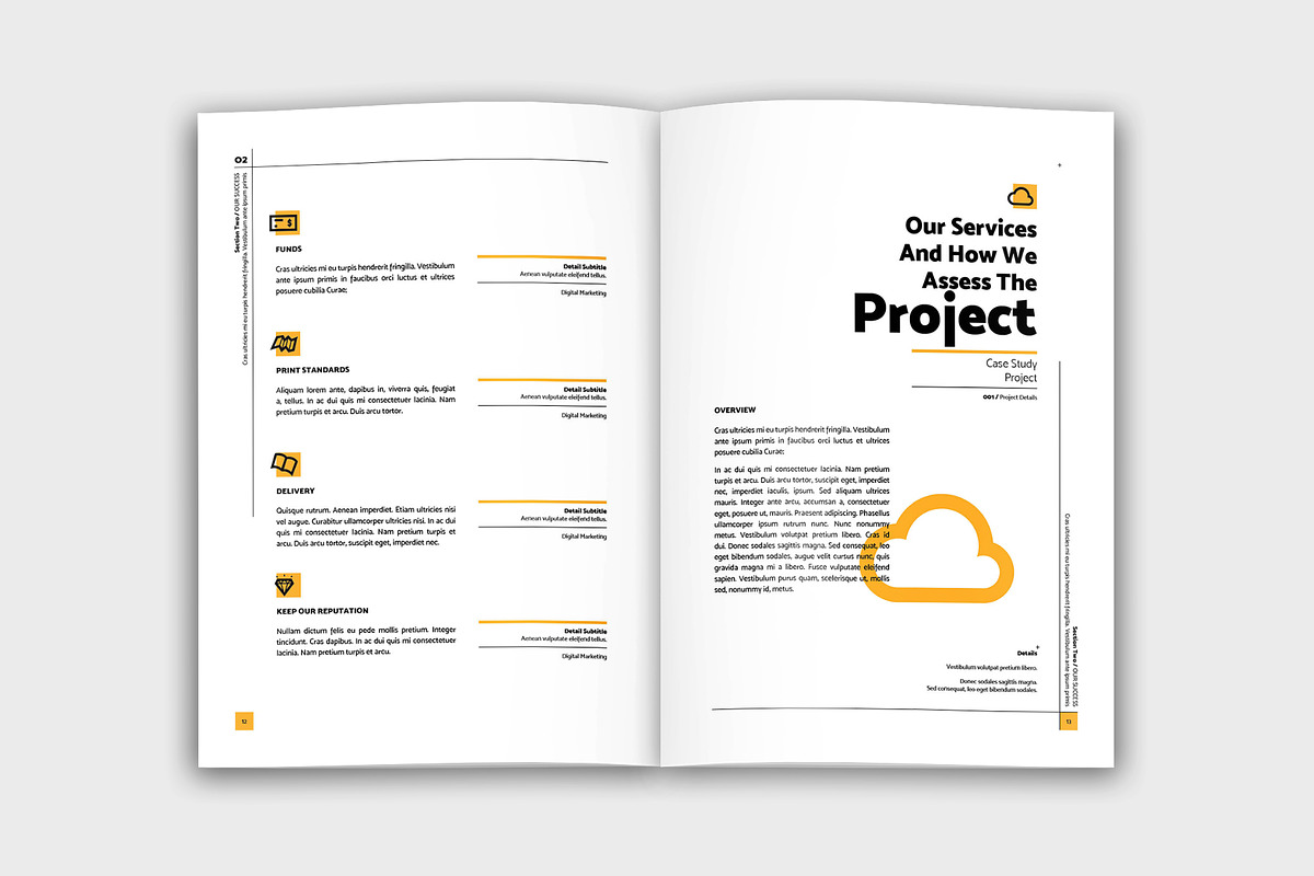 Ultimate Proposal Brochure Template, a Brochure Template by velvetmade.designs (Photo 7 of 15)