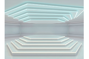 Abstract modern architecture