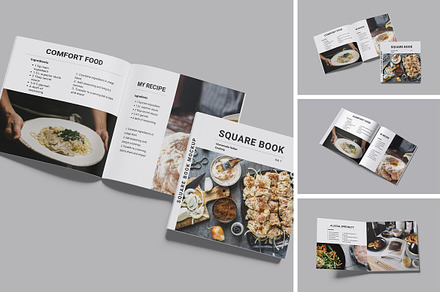 Square Magazine Mockup