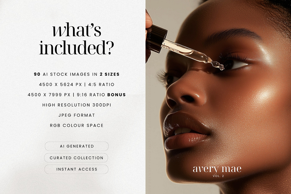 Beauty Skincare Stock Images Bundle, a Beauty & Fashion Photo by COCO Designs (Photo 2 of 10)