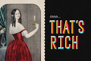 Jewel Cut - Color SVG OpenType Font, a Font by Philip Cheaney (Thumbnail 6 of 8)