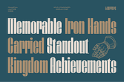 Granetha - Bold Condensed Font, a Sans Serif Font by limitype (Thumbnail 5 of 12)