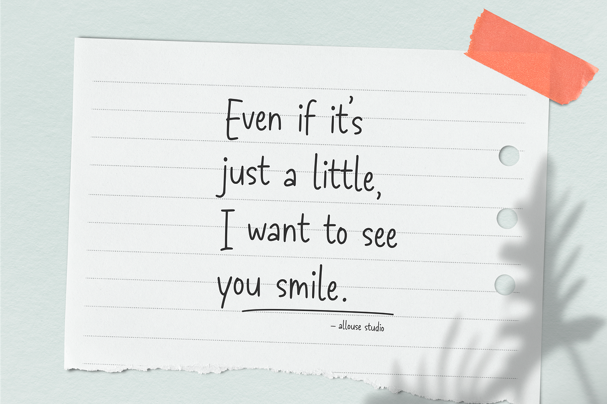 Khopinghoo, a Handwritten Font by Allouse Studio (Photo 4 of 10)