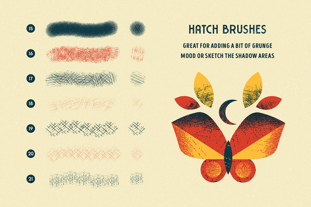 Shader Brushes for Procreate, a Brush Add-On by pixelbuddha.net (Photo 5 of 11)