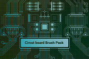 Circuit Board Brush Pack, a Brush Add-On by EMP Design (Thumbnail 1 of 5)