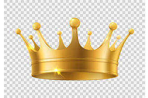 King Or Queen Realistic Crown