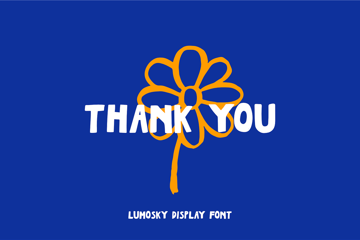 Lumosky - Handdrawn Display Font, a Handwritten Font by Cruizy & Co (Photo 8 of 8)